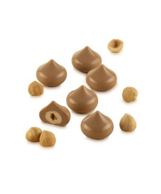 SILIKOMART EASY CHOC KISS  STAMPO IN SILIONE