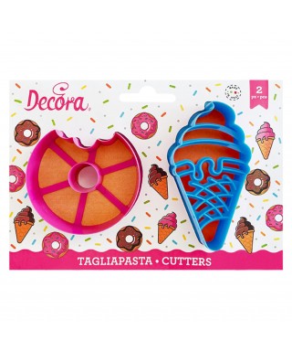 DECORA TAGLIAPASTA CIAMBELLA E GELATO