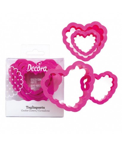 DECORA TAGLIAPASTA CUORE FESTONATO