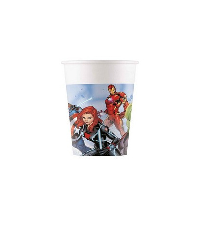 COORDINATO AVENGERS  PIATTI,BICCHIERI, TOVAGLIOLI E TOVAGLIA