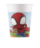 COORDINATO SPIDEY PIATTI,BICCHIERI, TOVAGLIOLI E TOVAGLIA