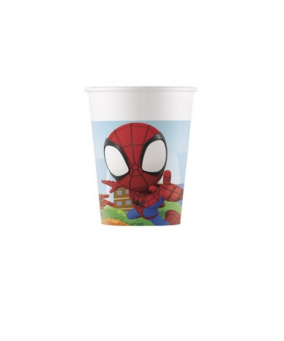 COORDINATO SPIDEY PIATTI,BICCHIERI, TOVAGLIOLI E TOVAGLIA