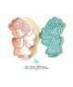 My Smeet Cutter Comunione Formine Biscotti Angelo In Preghiera Cookie Cutter 11cm