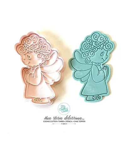 My Smeet Cutter Comunione Formine Biscotti Angelo In Preghiera Cookie Cutter 11cm