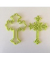 My Sweet Cutter  Croce Ornata Comunione FORMINA BISCOTTI COOKIE CUTTER 8 cm