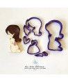 My Sweet Cutter Comunione Formine Biscotti Bimba In Preghiera Scomponibile 11cm Cookie Cutter