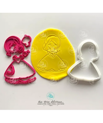 My Smeet Cutter Orsetto Cuore Nascita Orso Peluche FORMINA BISCOTTI COOKIE CUTTER 7cm