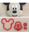 My Sweet Cutter Formine Cookie Cutter 3D Mouse Topolino Formina Biscotti 9/10cm