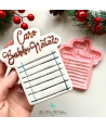 My Sweet Cutter Natale Christmas Caro Babbo Natale Lettera Letterina Cookie Cutter Formine 10cm