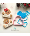 My Sweet Cutter Natale Christmas Omino Biscottino Tag Cookie Cutter Formine 8cm