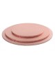 Cakeboard tondo rosa antico