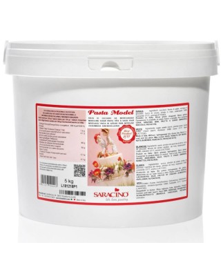 PASTA DI ZUCCHERO MODEL PER  SARACINO5 da 5 kg