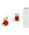 ORSETTO PELUCHE CON CUORE 15 cm