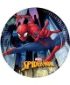 8 PZ PIATTO SPIDERMAN 20 CM