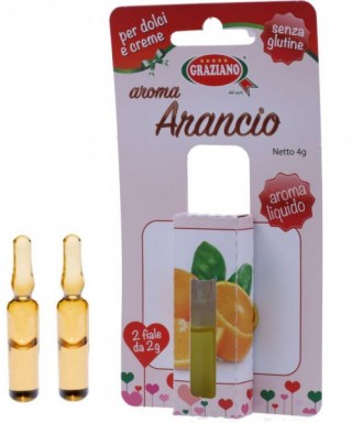 AROMA ARANCIO 2 FIALE DA 2 GR.