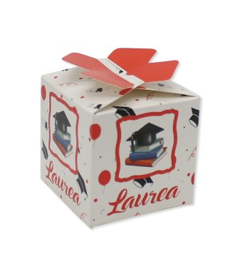 SCATOLINE CUBETTO FIOCCO LAUREA