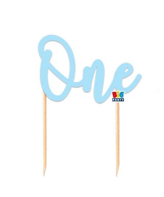 CAKE TOPPER ONE  16 x 16 cm