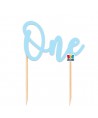 CAKE TOPPER ONE  16 x 16 cm