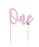 CAKE TOPPER ONE  16 x 16 cm