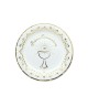 8 Piatti Ø 18 cm Prima Comunione Gold Metal