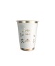 8 Bicchieri 200 cc Prima Comunione Gold Metal