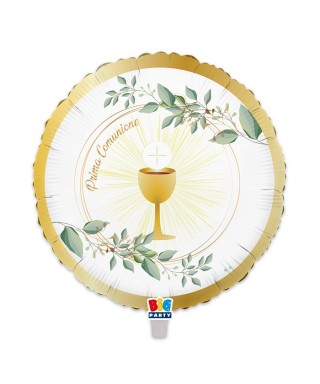Palloncino Mylar 18 pollici (45 cm) Comunione Olive Green (sgonfio)