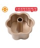 STAMPO ANGEL FOOD FIORE ROSA GOLD LINE
