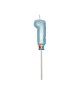 Candelina Balloon Rosa Perla 13 cm Numero