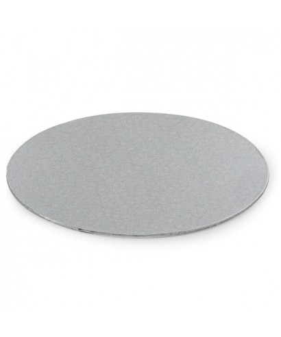 Sotto torta sottili silver rotondi Spessore 0,3 cm. Decora