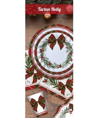 Kit tavola tartan holly