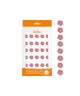 DECORAZIONI ZUCCHERO FIORELLINI PICCOLI ROSA 30 PZ