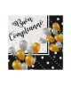 8 Piatti 19 x 19 cm Buon Compleanno Prestige