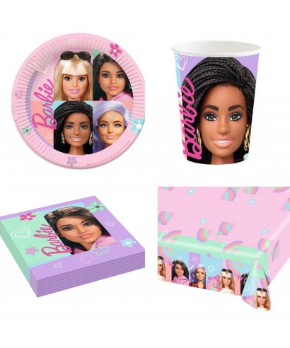 KIT TAVOLA BARBIE PARTY