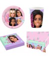 KIT TAVOLA BARBIE PARTY